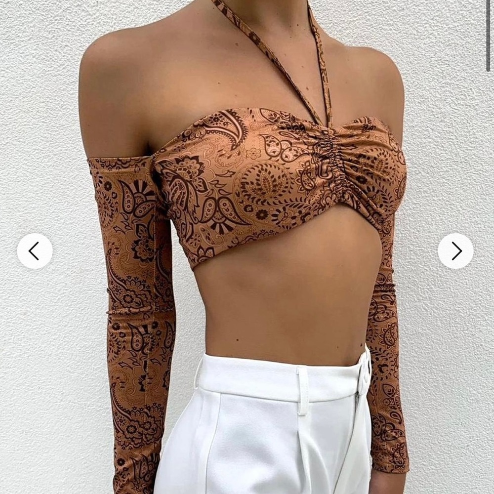 Tiger mist swan top